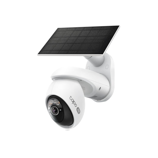 TP-Link Tapo C660 KIT กล้องวงจรปิด 4K 8MP พร้อมแผงโซลาร์เซลล์ Solar-Powered Pan/Tilt Security Camera Kit รับประกัน 1 ปี