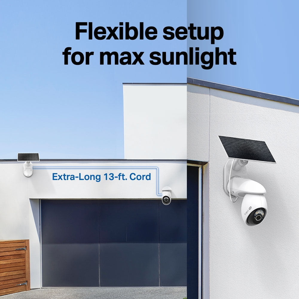 TP-Link Tapo C660 KIT กล้องวงจรปิด 4K 8MP พร้อมแผงโซลาร์เซลล์ Solar-Powered Pan/Tilt Security Camera Kit รับประกัน 1 ปี
