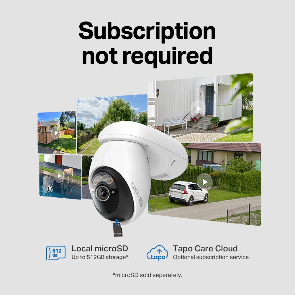 TP-Link Tapo C660 KIT กล้องวงจรปิด 4K 8MP พร้อมแผงโซลาร์เซลล์ Solar-Powered Pan/Tilt Security Camera Kit รับประกัน 1 ปี