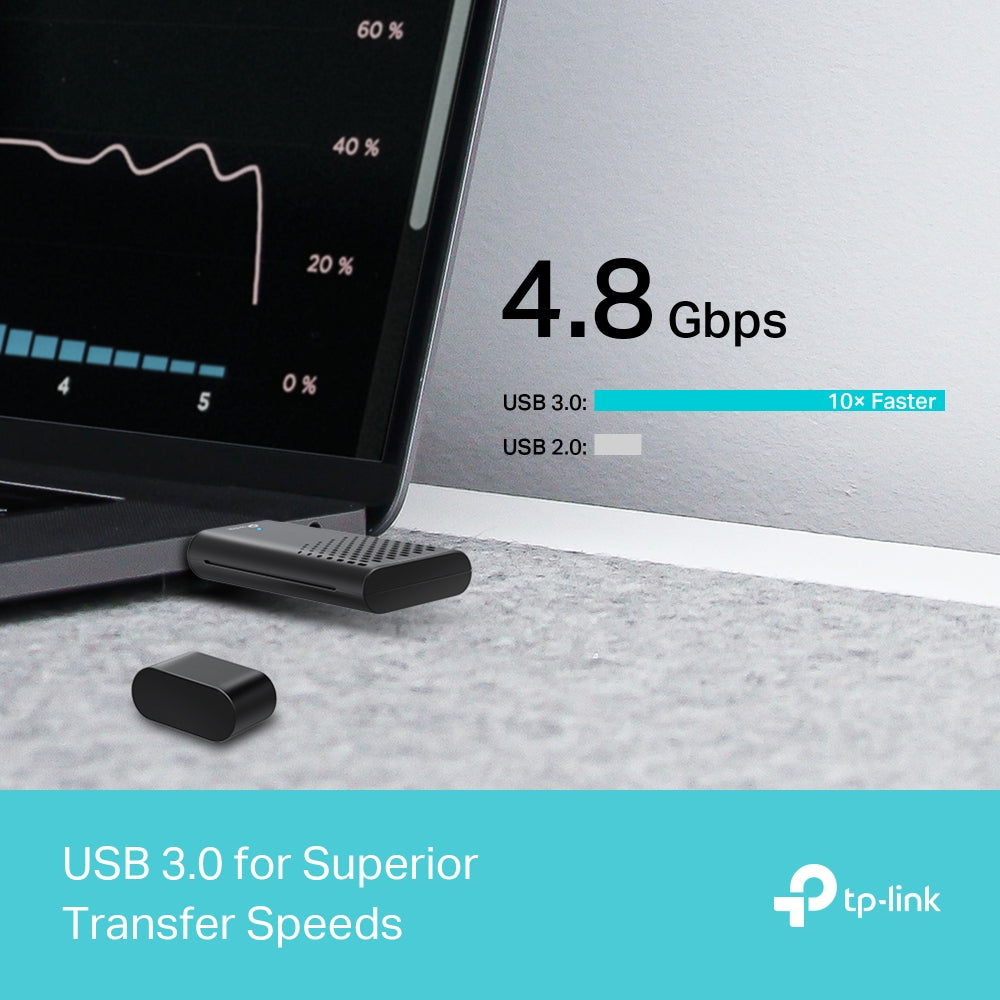 TP-Link Archer TX20U AX1800 Dual Band Wi-Fi 6 Wireless USB Adapter ยูเอสบีอแดปเตอร์ 3.0 ไวไฟ6 รองรับคลื่น 2.4 & 5 GHz