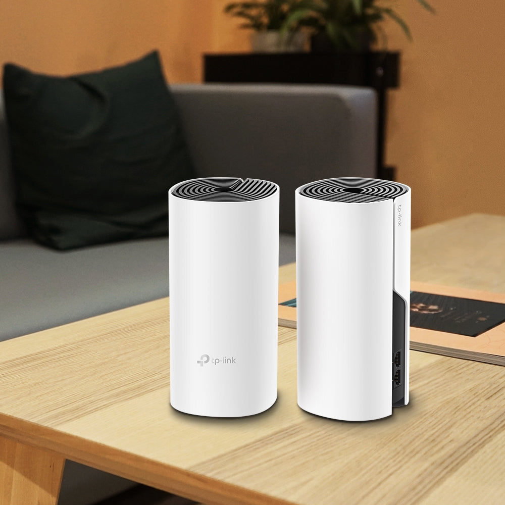 TP-Link Deco M4 AC1200 Whole Home Mesh WiFi System Gigabit Ethernet Port ใน 1 กล่องมี 1, 2 หรือ 3 เครื่อง (เลือกซื้อได้)