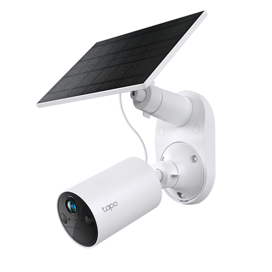 TP-Link Tapo C410 KIT ชุดกล้องวงจรปิดคมชัด 2K 3MP พร้อมแผงโซลาร์เซลล์ Solar-Powered Security Camera Kit