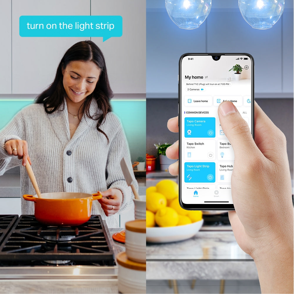 TP-Link Tapo L900-5 Smart Wi-Fi Light Strip ไฟเส้นเปลี่ยนสีอัจฉริยะ 5 เมตร ใช้งานง่ายผ่านแอป Tapo รับประกัน 1 ปี