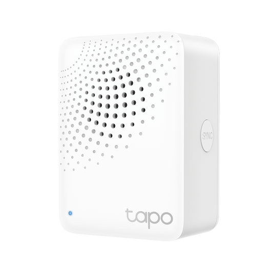 TP-Link Tapo H100 Smart Hub with Chime ฮับสำหรับเชื่อมต่ออุปกรณ์ Tapo Smart Home ได้สูงสุด 64 อุปกรณ์ รับประกัน 2 ปี