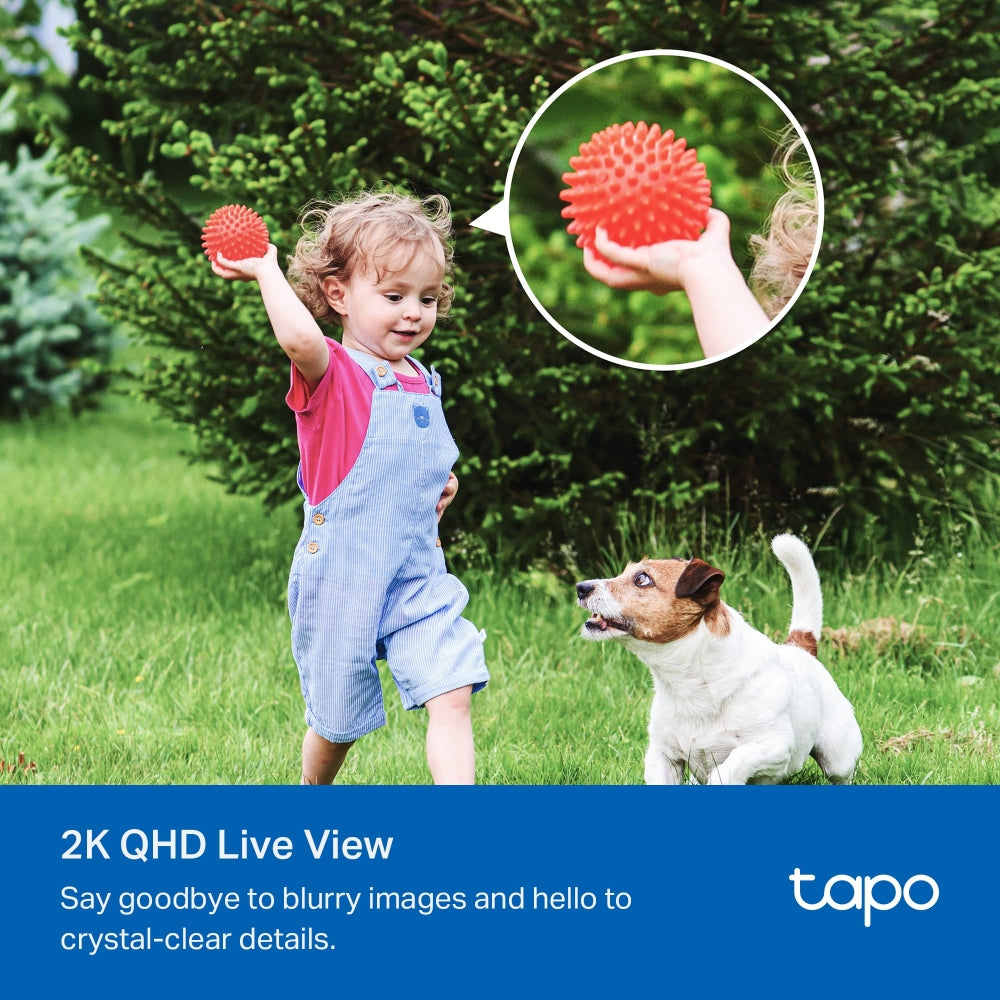 TP-Link Tapo C425 กล้องวงจรปิดไร้สาย 4MP 2K QHD IP66 / Tapo C425 KIT (ไม่มีฐานแม่เหล็ก) ชุดกล้องวงจรปิดพร้อมแผงโซลาร์เซลล์