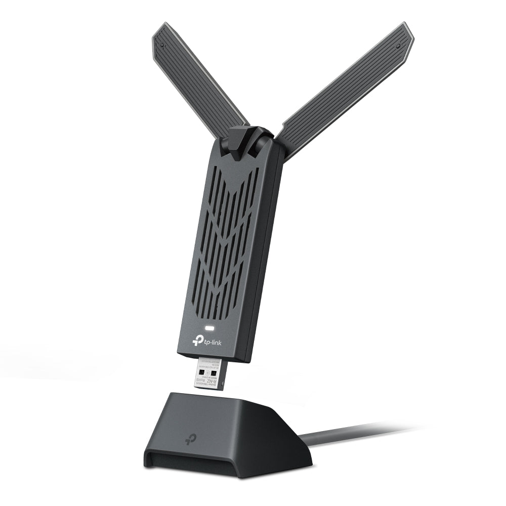 TP-Link Archer TBE400UH อะแดปเตอร์ Wi-Fi 7 BE6500 อะแดปเตอร์ USB ไร้สายกำลังขยายสูง Wi-Fi 7