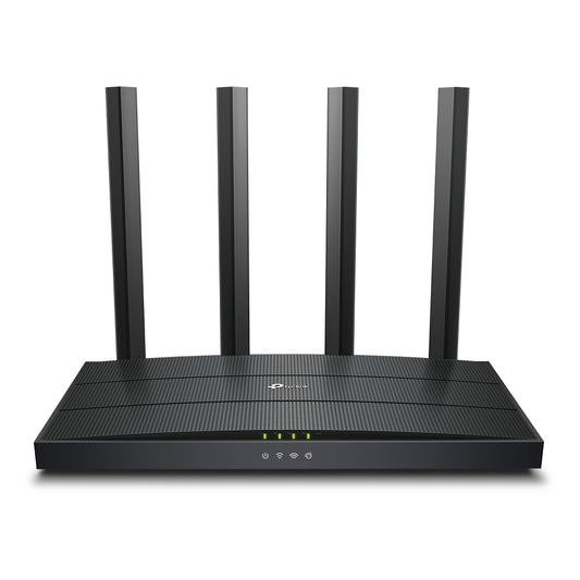 TP-Link Archer AX12 AX1500 Gigabit เราเตอร์ Wi-Fi 6 พร้อม Beamforming และ OFDMA ช่วยลดความล่าช้าของข้อมูล