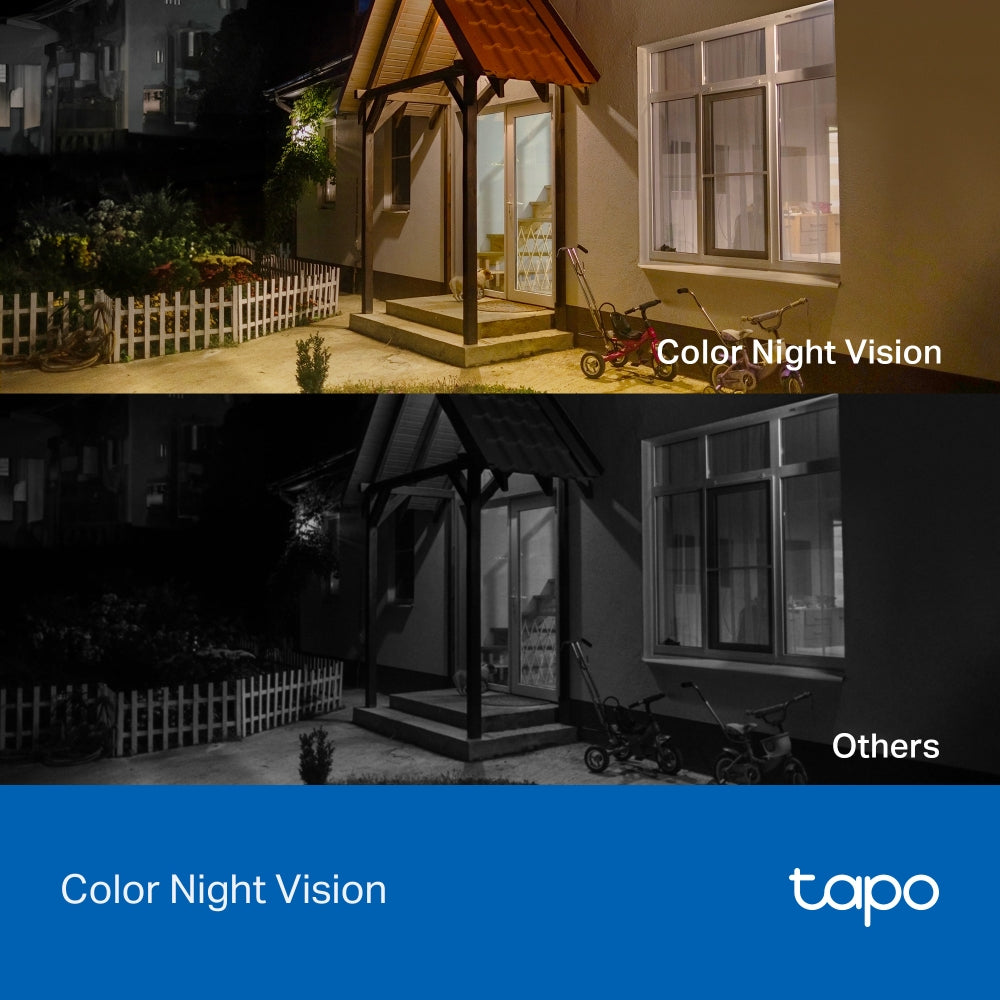 TP-Link Tapo C411 KIT ชุดกล้องวงจรปิด 2K 3MP พร้อมแผงโซลาร์เซลล์ IP65 Solar-Powered Security Camera Kit รับประกัน 1 ปี