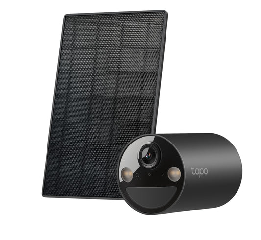 TP-Link Tapo C411 KIT ชุดกล้องวงจรปิด 2K 3MP พร้อมแผงโซลาร์เซลล์ IP65 Solar-Powered Security Camera Kit รับประกัน 1 ปี
