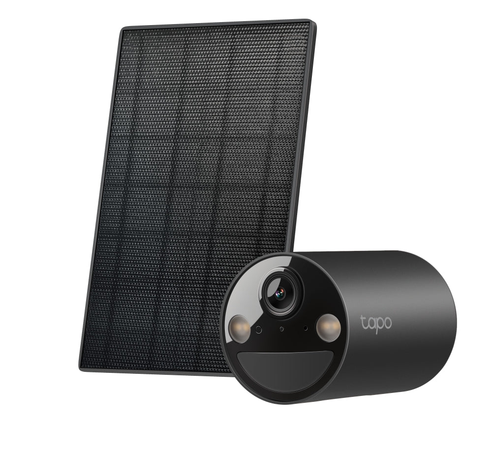 TP-Link Tapo C411 KIT ชุดกล้องวงจรปิด 2K 3MP พร้อมแผงโซลาร์เซลล์ IP65 Solar-Powered Security Camera Kit รับประกัน 1 ปี