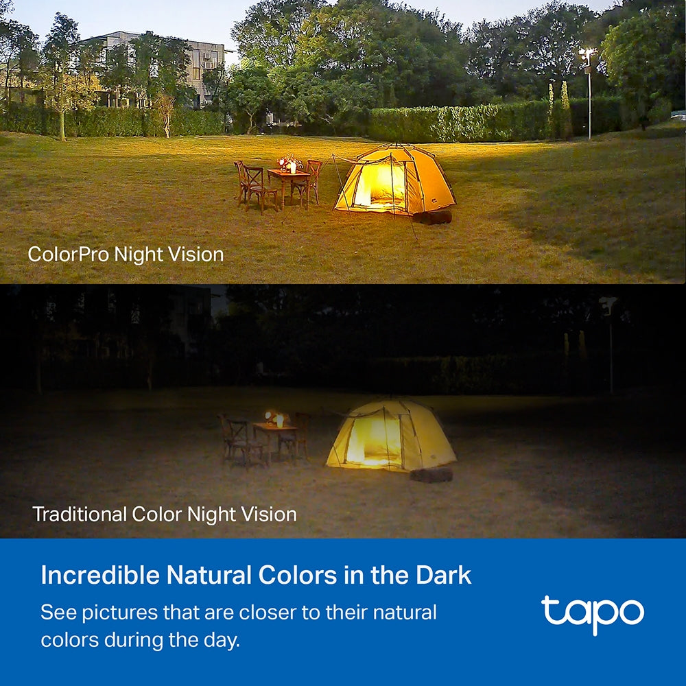 TP-Link Tapo C325WB กล้องวงจรปิด 4MP ColorPro Night Vision กันน้ำกันฝุ่น IP66 ใช้งานภายนอก Wi-Fi Camera รับประกัน 2 ปี