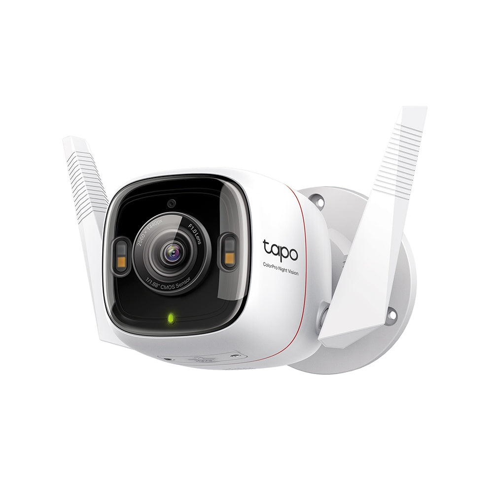 TP-Link Tapo C325WB กล้องวงจรปิด 4MP ColorPro Night Vision กันน้ำกันฝุ่น IP66 ใช้งานภายนอก Wi-Fi Camera รับประกัน 2 ปี