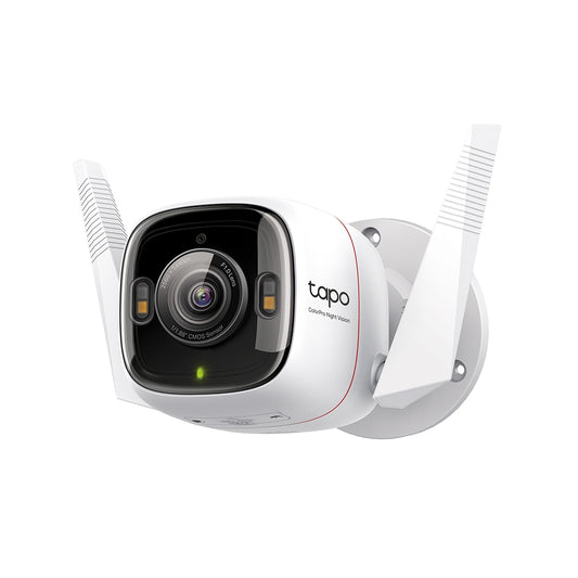 TP-Link Tapo C325WB กล้องวงจรปิด 4MP ColorPro Night Vision กันน้ำกันฝุ่น IP66 ใช้งานภายนอก Wi-Fi Camera รับประกัน 2 ปี
