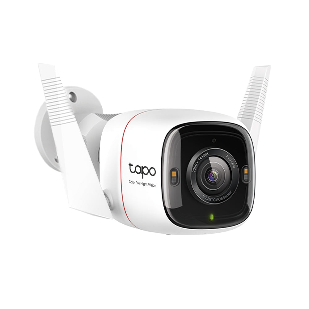TP-Link Tapo C325WB กล้องวงจรปิด 4MP ColorPro Night Vision กันน้ำกันฝุ่น IP66 ใช้งานภายนอก Wi-Fi Camera รับประกัน 2 ปี