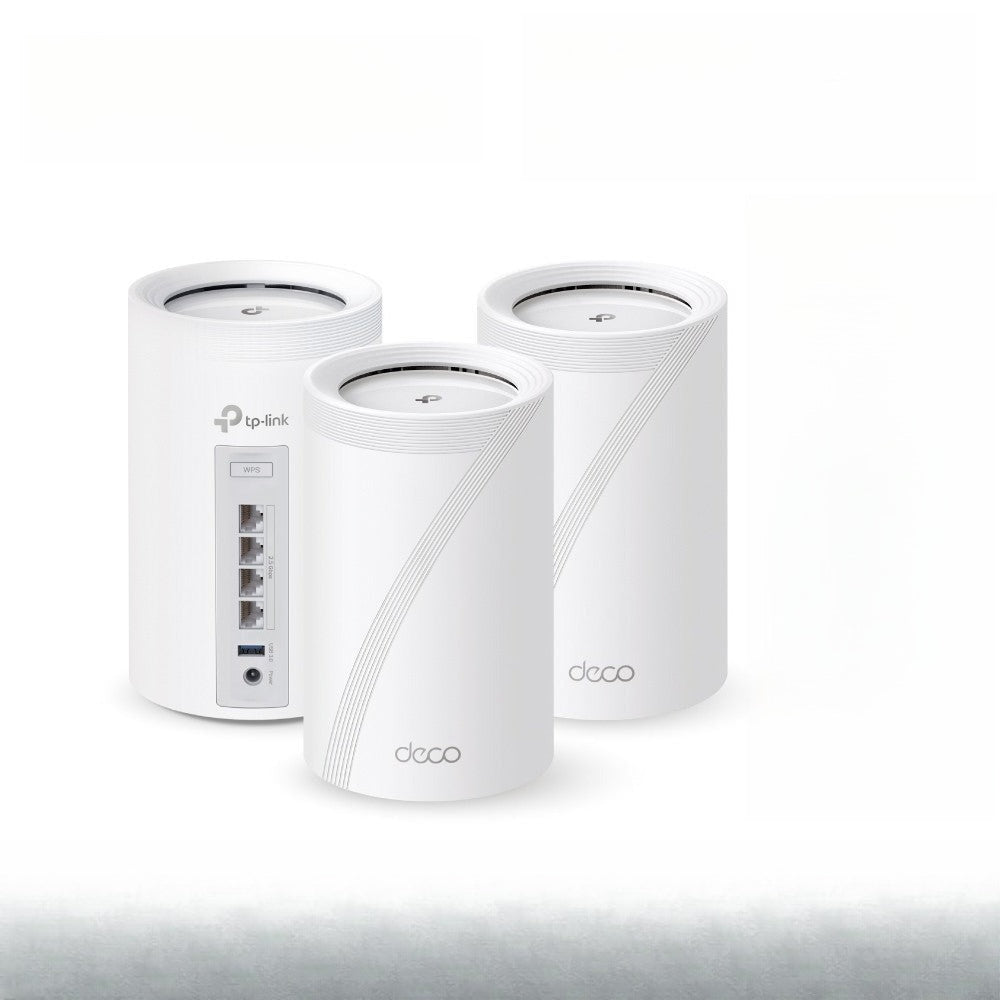 TP-Link Deco BE65 เราเตอร์ WiFi 7 BE11000 ระบบตาข่ายไวไฟ 7 ทั่วทั้งบ้าน รองรับการใช้งานแบบ MLO ที่เพิ่มขึ้น