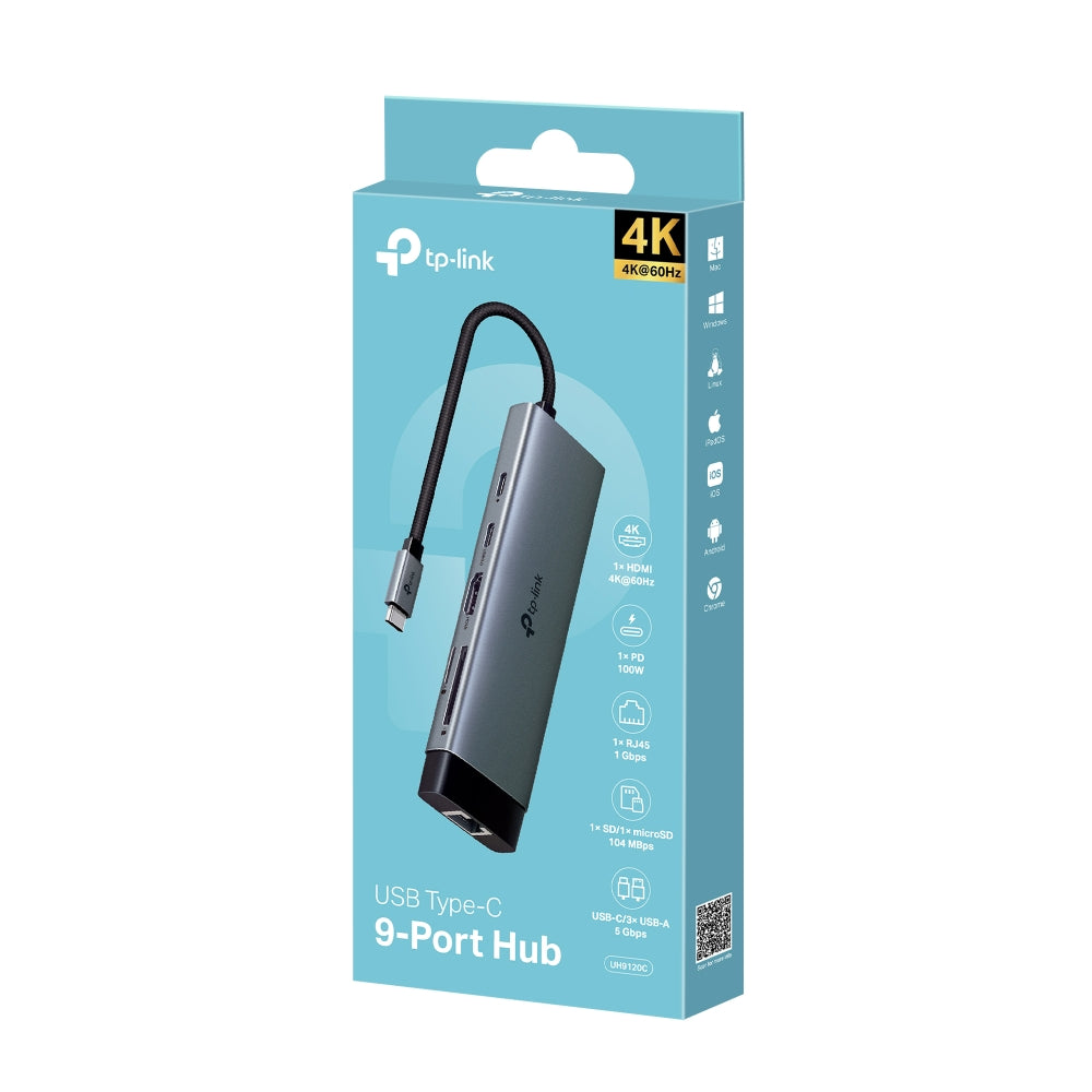 TP-Link UH9120C / UH7020C / UH6120C / UH5020C / UH3020C / UA520C / UA430C USB Type-C รับประกัน 2 ปี