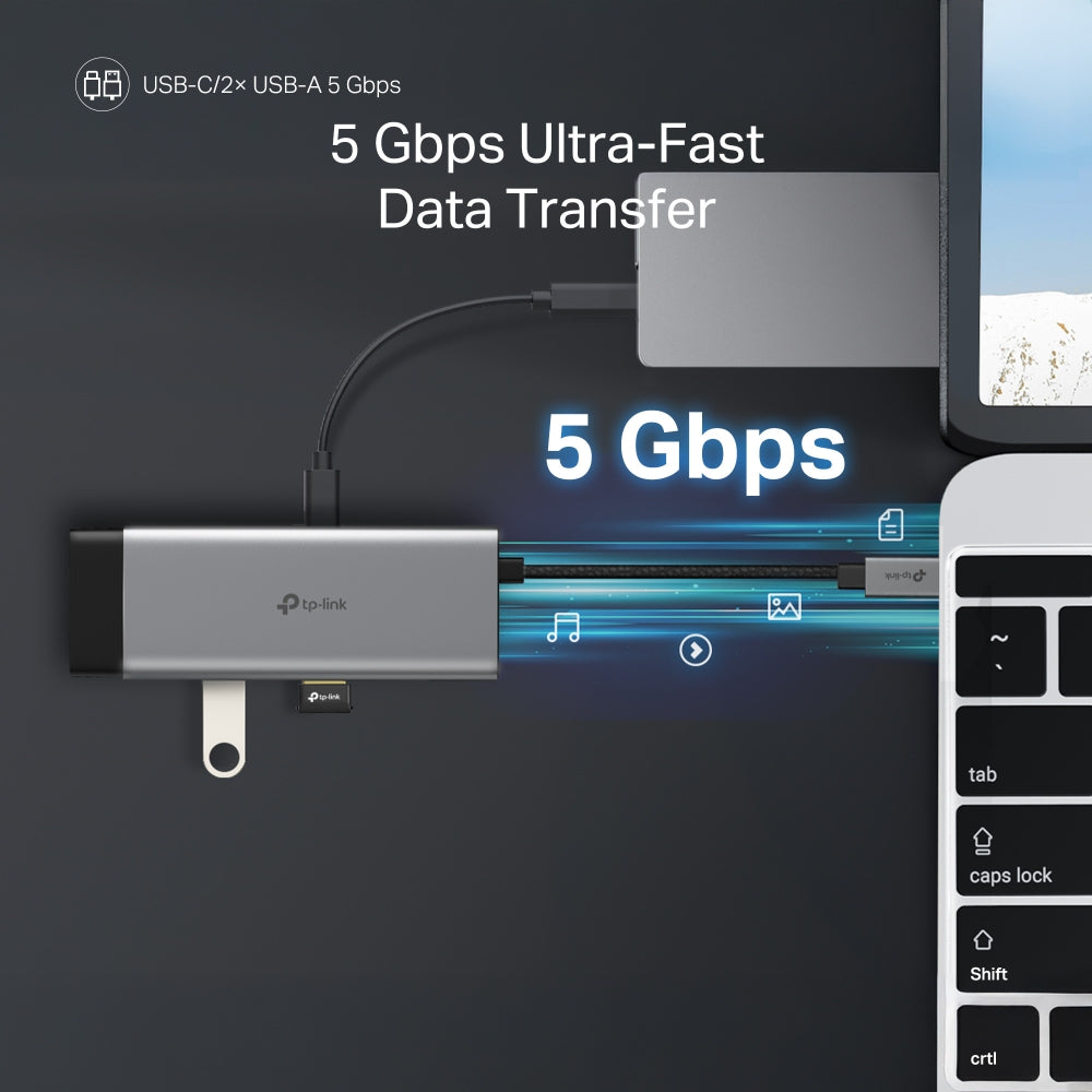 TP-Link UH9120C / UH7020C / UH6120C / UH5020C / UH3020C / UA520C / UA430C USB Type-C รับประกัน 2 ปี