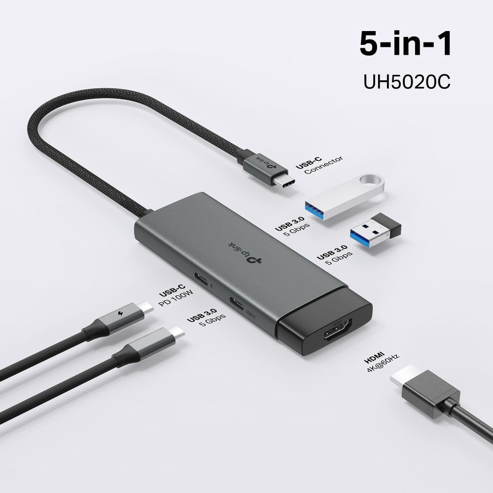TP-Link UH9120C / UH7020C / UH6120C / UH5020C / UH3020C / UA520C / UA430C USB Type-C รับประกัน 2 ปี