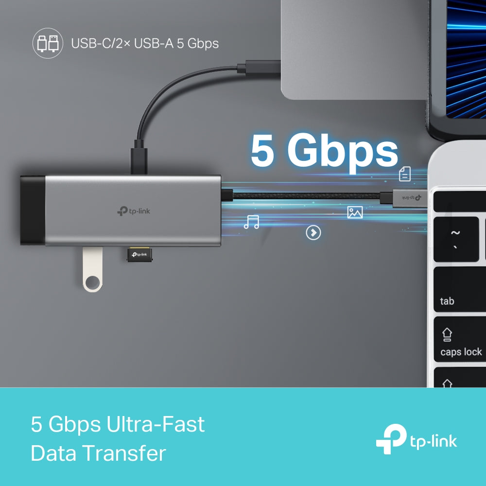 TP-Link UH9120C / UH7020C / UH6120C / UH5020C / UH3020C / UA520C / UA430C USB Type-C รับประกัน 2 ปี
