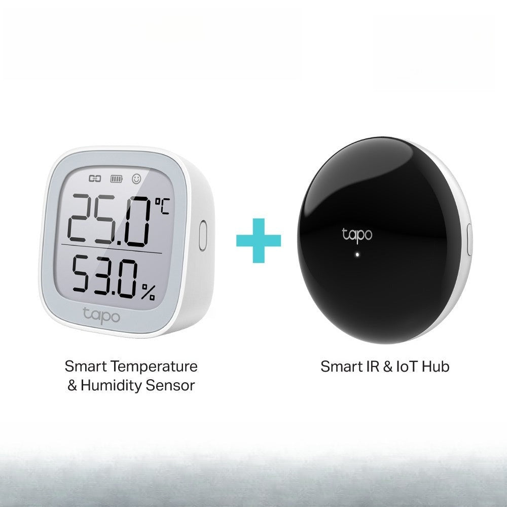 TP-Link Tapo T315 เครื่องวัดอุณหภูมิและความชื้นอัจฉริยะ จอใหญ่ E-ink 2.7 นิ้ว Smart Temperature & Humidity Monitor