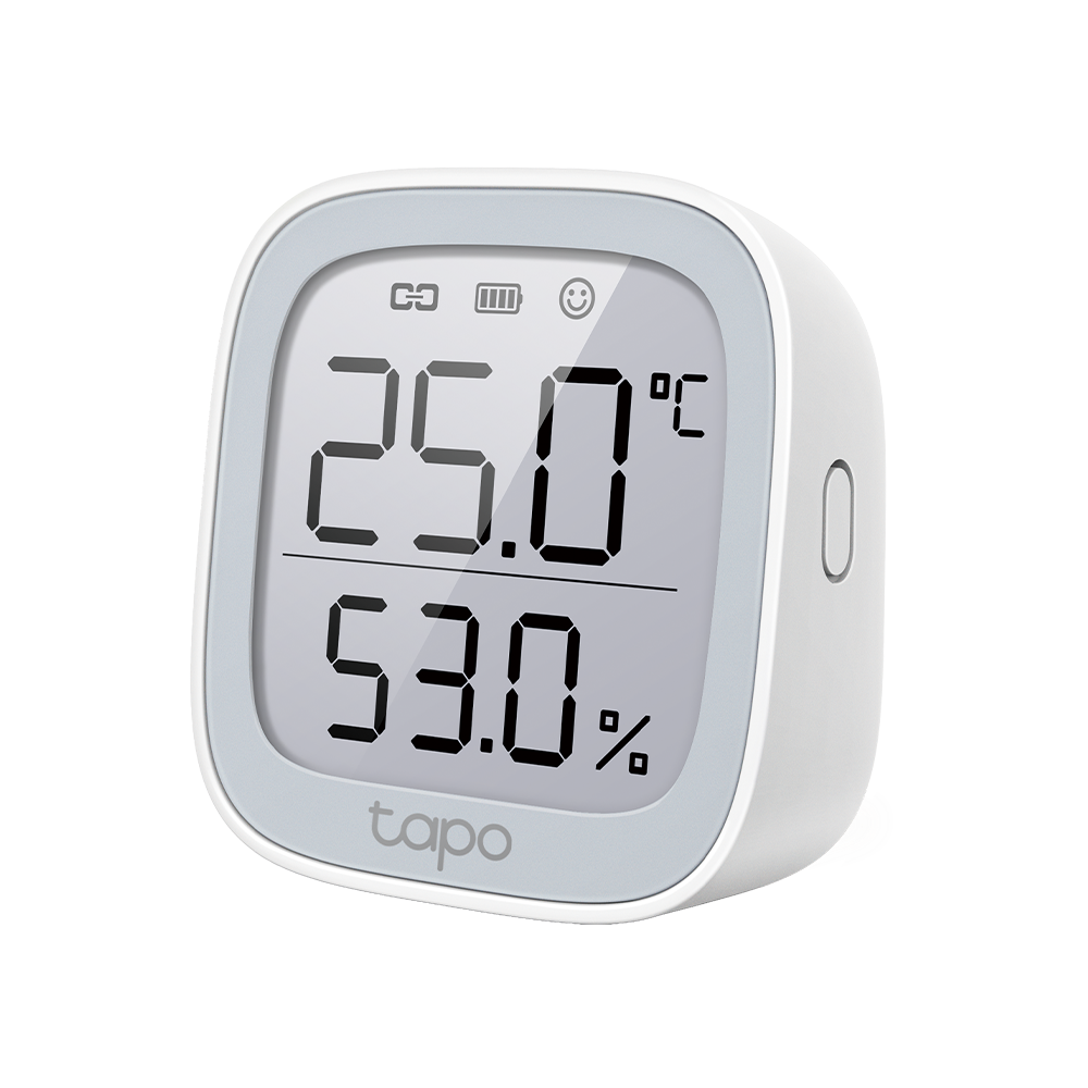 TP-Link Tapo T315 เครื่องวัดอุณหภูมิและความชื้นอัจฉริยะ จอใหญ่ E-ink 2.7 นิ้ว Smart Temperature & Humidity Monitor