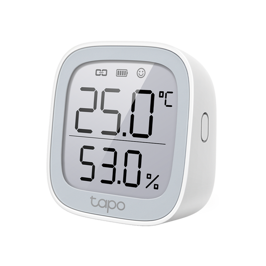 TP-Link Tapo T315 เครื่องวัดอุณหภูมิและความชื้นอัจฉริยะ จอใหญ่ E-ink 2.7 นิ้ว Smart Temperature & Humidity Monitor