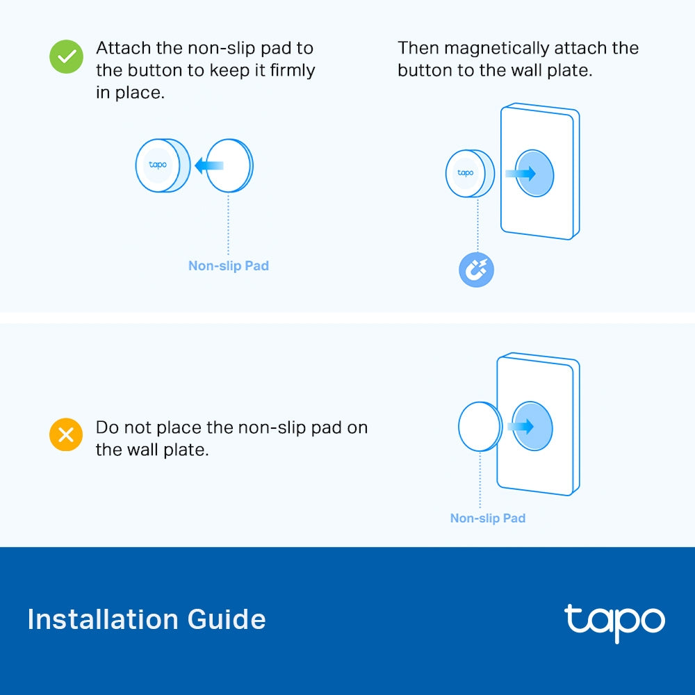 TP-Link Tapo S200B สมาร์ทปุ่มกด / Tapo S200D สวิตช์หรี่ไฟอัจฉริยะแบบพกพา ควบคุมหลอดไฟ/อุปกรณ์อิเล็กทรอนิกส์ของ Tapo เพียงปลายนิ้ว