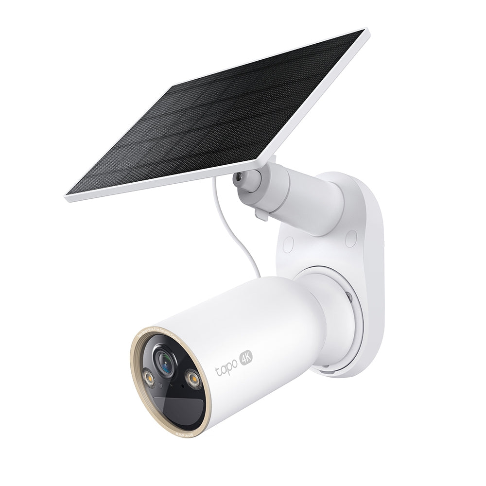 TP-Link Tapo C460 KIT ชุดกล้องวงจรปิดคมชัด 4K 8MP พร้อมแผงโซลาร์เซลล์ Solar-Powered Security Camera Kit มี AI ตรวจจับ
