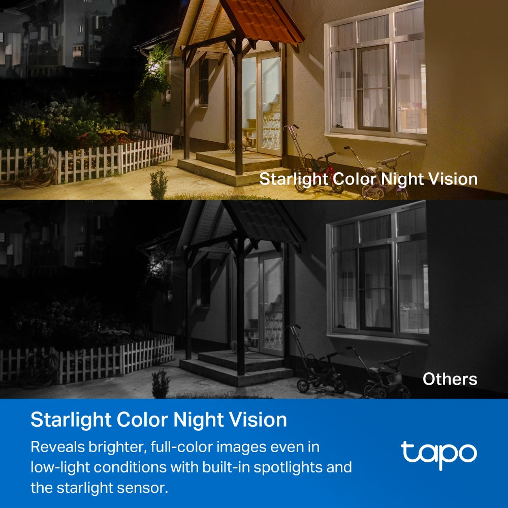 TP-Link Tapo C460 KIT ชุดกล้องวงจรปิดคมชัด 4K 8MP พร้อมแผงโซลาร์เซลล์ Solar-Powered Security Camera Kit มี AI ตรวจจับ