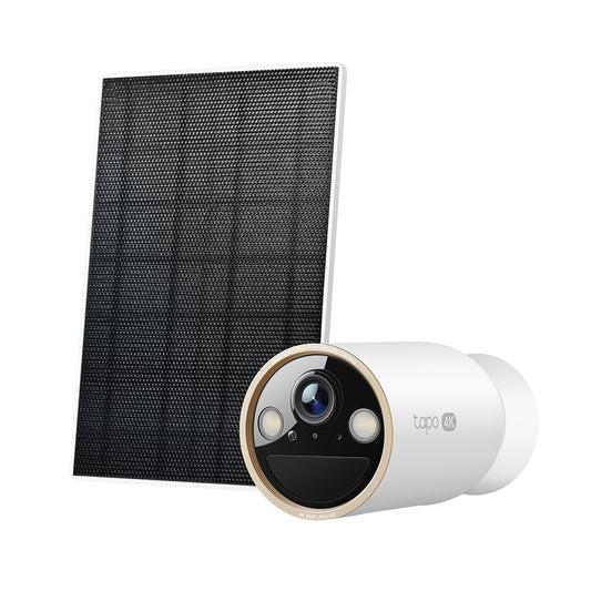 TP-Link Tapo C460 KIT ชุดกล้องวงจรปิดคมชัด 4K 8MP พร้อมแผงโซลาร์เซลล์ Solar-Powered Security Camera Kit มี AI ตรวจจับ