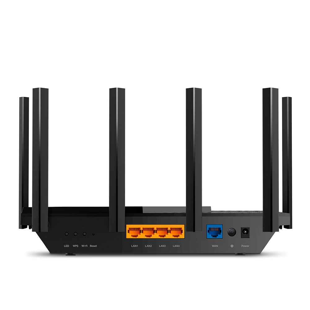 TP-Link Archer AX72 AX5400 Dual-Band Gigabit Wi-Fi 6 Router สำหรับสตรีมมิ่ง 8K เกมออนไลน์ พร้อม 6 เสาสัญญาณคุณภาพสูง