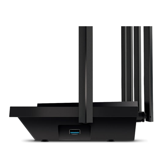 TP-Link Archer AX72 AX5400 Dual-Band Gigabit Wi-Fi 6 Router สำหรับสตรีมมิ่ง 8K เกมออนไลน์ พร้อม 6 เสาสัญญาณคุณภาพสูง