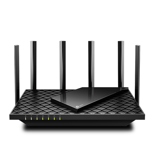 TP-Link Archer AX72 AX5400 Dual-Band Gigabit Wi-Fi 6 Router สำหรับสตรีมมิ่ง 8K เกมออนไลน์ พร้อม 6 เสาสัญญาณคุณภาพสูง