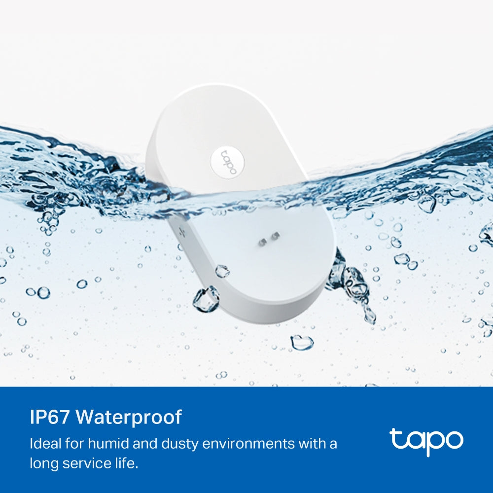 TP-Link Tapo T300 เซ็นเซอร์ตรวจจับน้ำรั่วอัจฉริยะ Smart Water Leak Sensor ใช้คู่กับ Tapo Hub รับประกัน 2 ปี