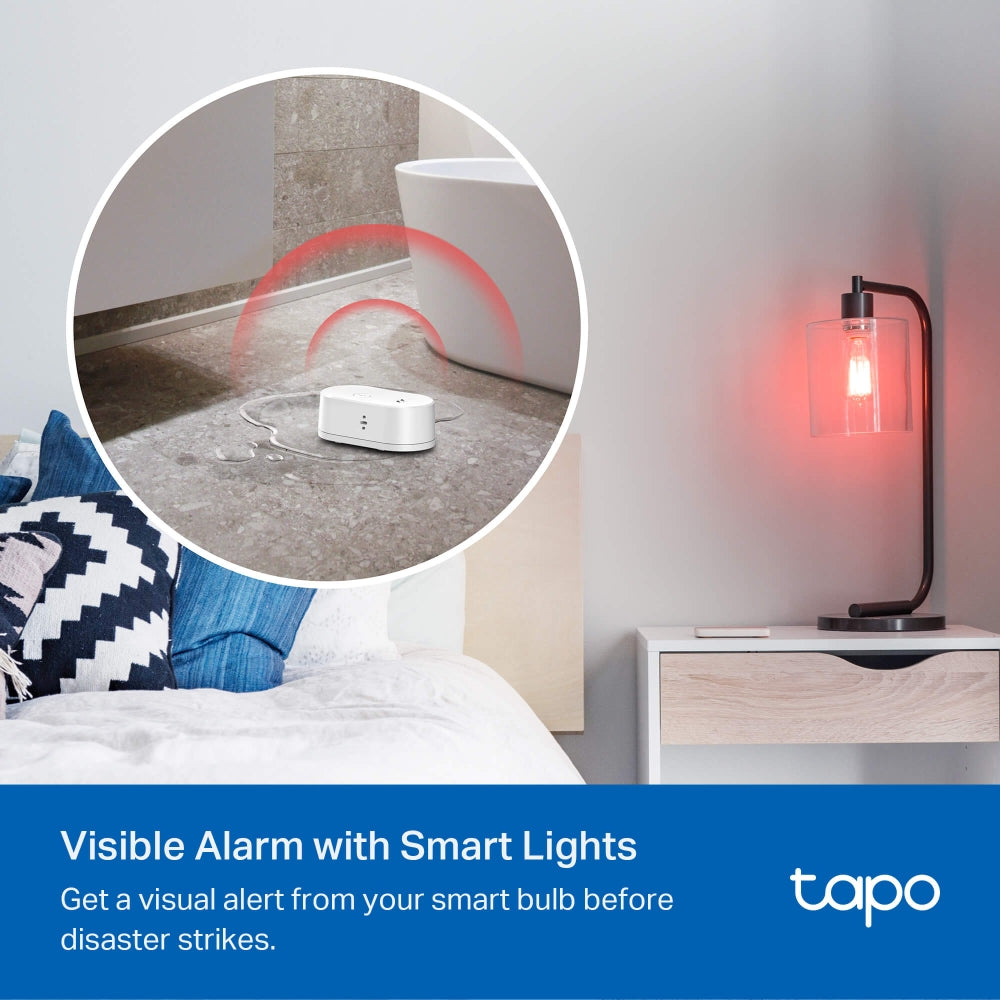 TP-Link Tapo T300 เซ็นเซอร์ตรวจจับน้ำรั่วอัจฉริยะ Smart Water Leak Sensor ใช้คู่กับ Tapo Hub รับประกัน 2 ปี