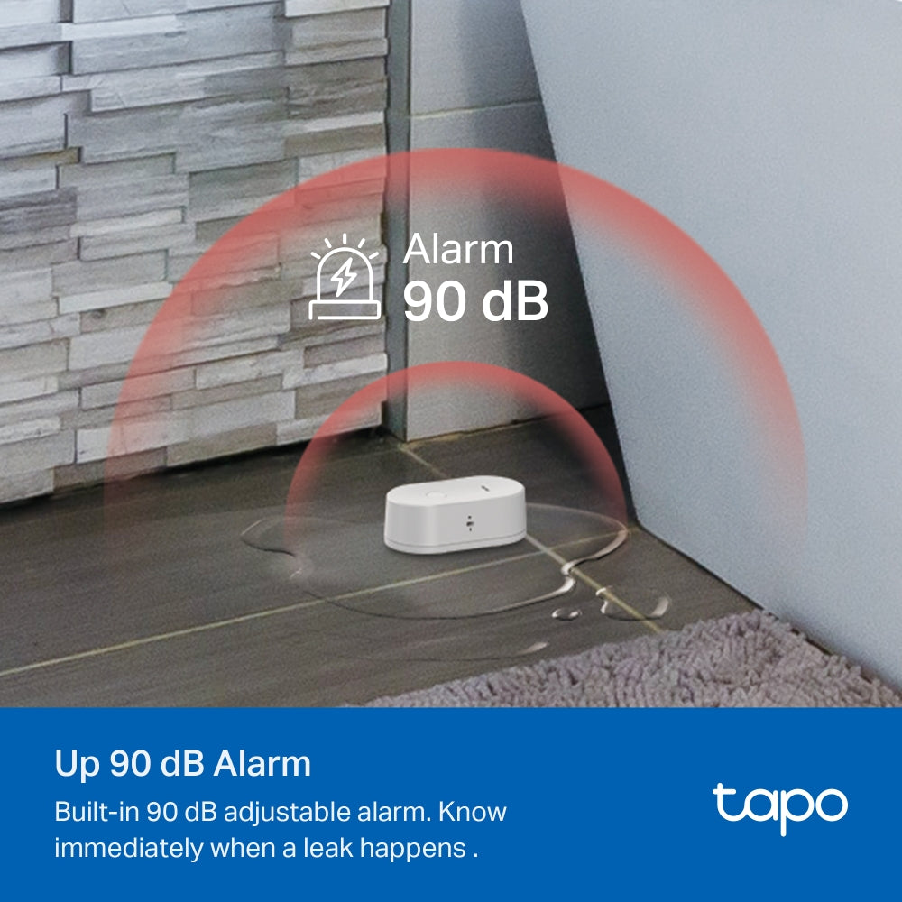 TP-Link Tapo T300 เซ็นเซอร์ตรวจจับน้ำรั่วอัจฉริยะ Smart Water Leak Sensor ใช้คู่กับ Tapo Hub รับประกัน 2 ปี