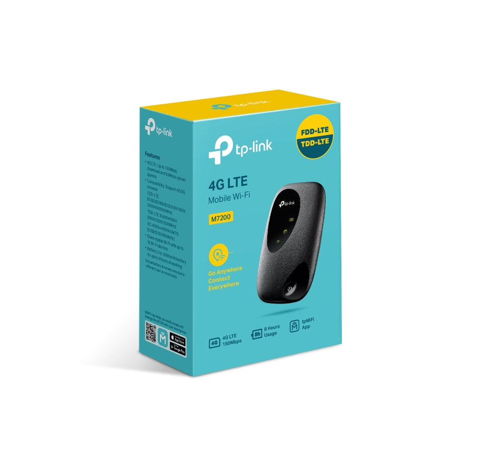 TP-Link M7200 Pocket WiFi พกพาไปได้ทุกที่ (4G LTE Mobile Wi-Fi)