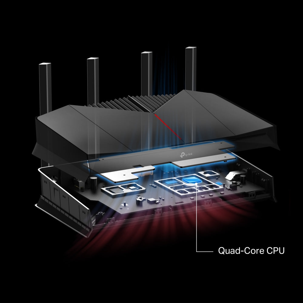 TP-Link Archer GE230 ┃WiFi 7 Gaming Router┃เราเตอร์ไวไฟ7 ┃เราเตอร์สำหรับเล่นเกม┃BE3600 Dual-Band Wi-Fi 7 Gaming Router