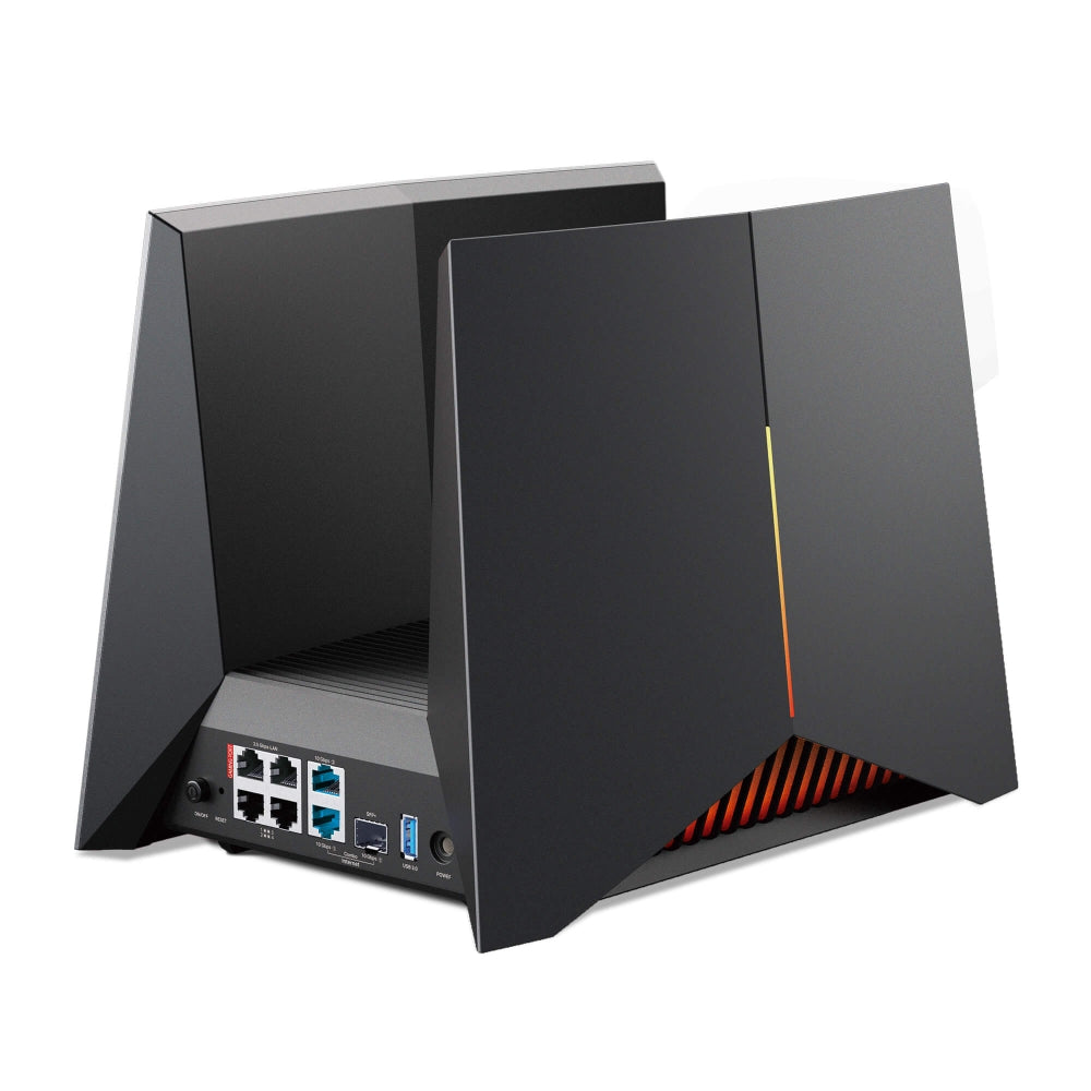 TP-Link Archer GE800 เราเตอร์ไวไฟ 7 BE19000 Tri-Band Wi-Fi 7 Gaming Router พร้อมพอร์ต Gaming และไฟ RGB