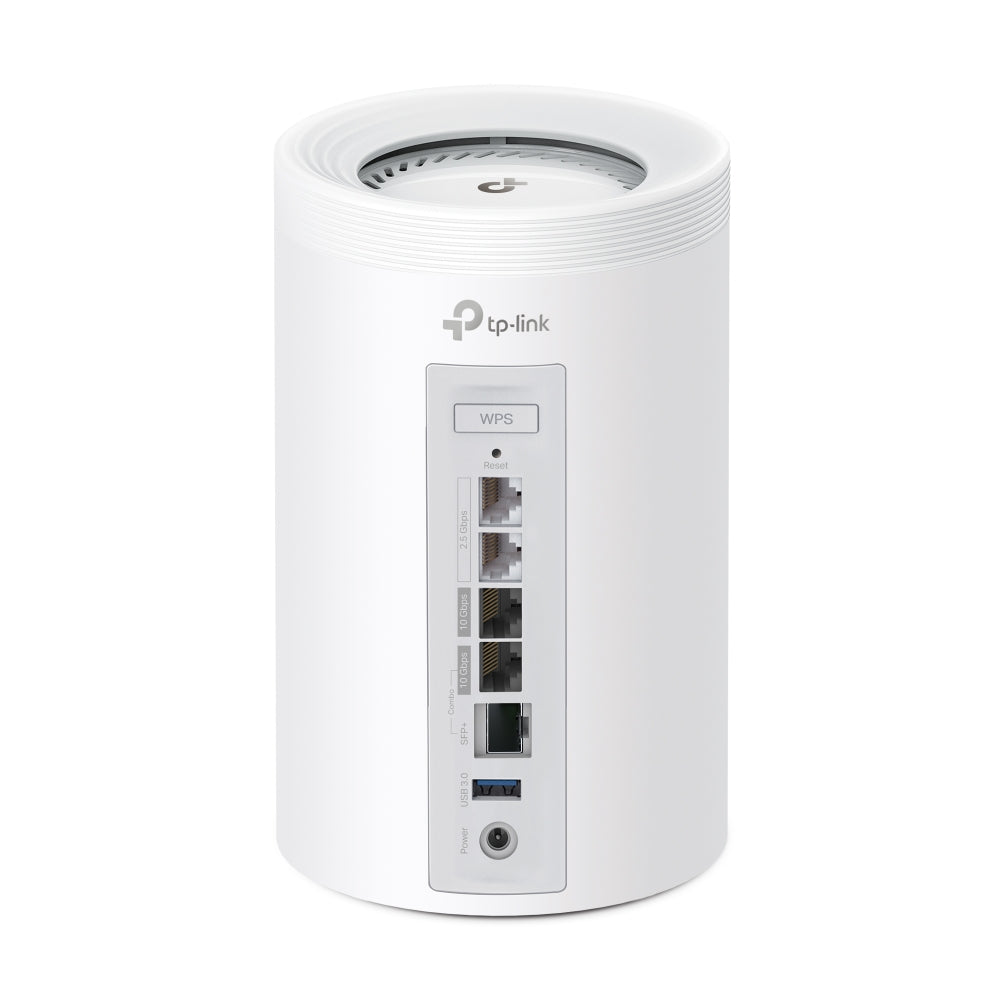 TP-Link Deco BE85 เราเตอร์ไวไฟ7 BE22000 Tri-Band Whole Home Mesh WiFi 7 System รองรับปริมาณการใช้งานมากขึ้นด้วย MLO