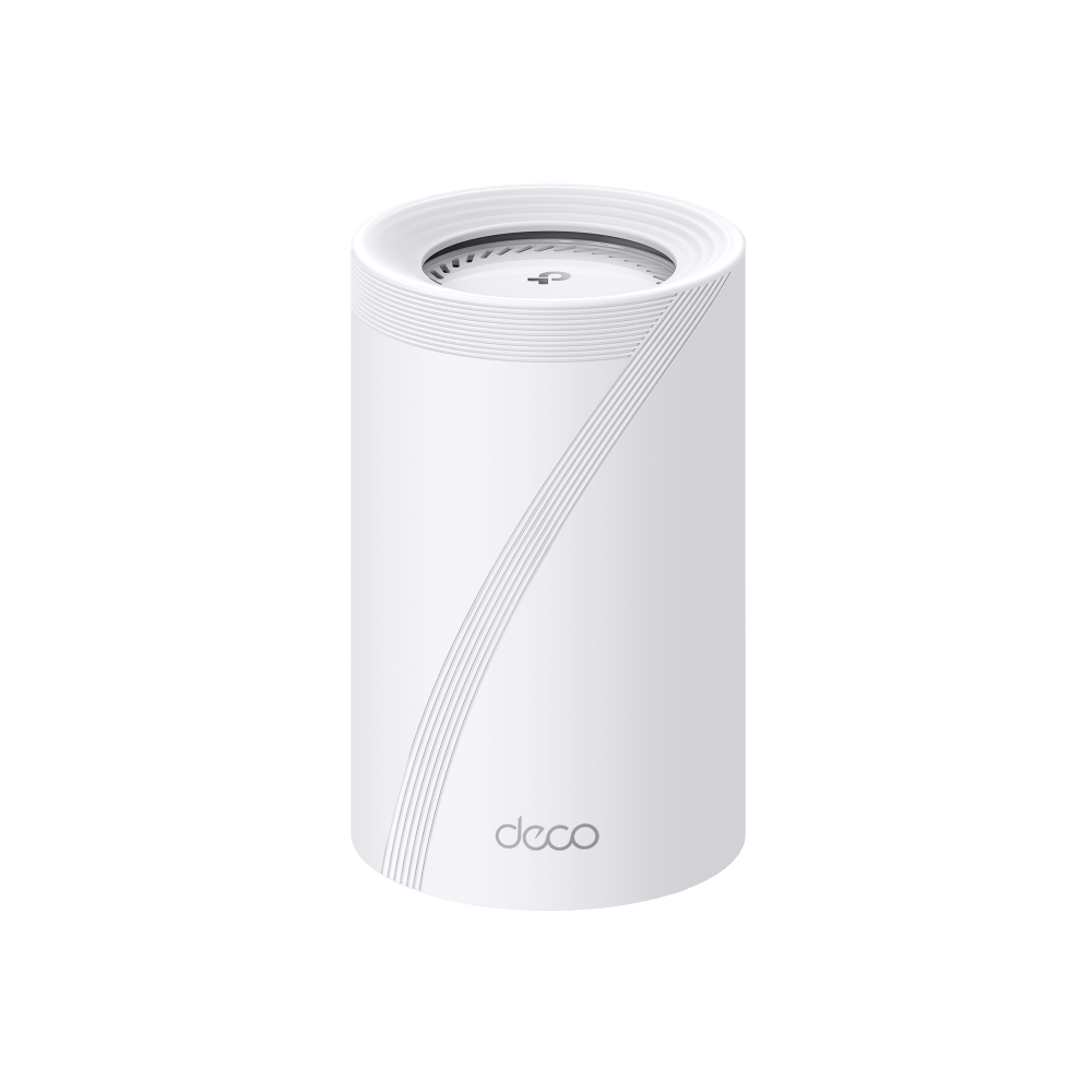 TP-Link Deco BE85 เราเตอร์ไวไฟ7 BE22000 Tri-Band Whole Home Mesh WiFi 7 System รองรับปริมาณการใช้งานมากขึ้นด้วย MLO