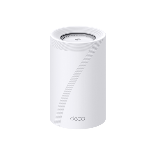 TP-Link Deco BE85 เราเตอร์ไวไฟ7 BE22000 Tri-Band Whole Home Mesh WiFi 7 System รองรับปริมาณการใช้งานมากขึ้นด้วย MLO