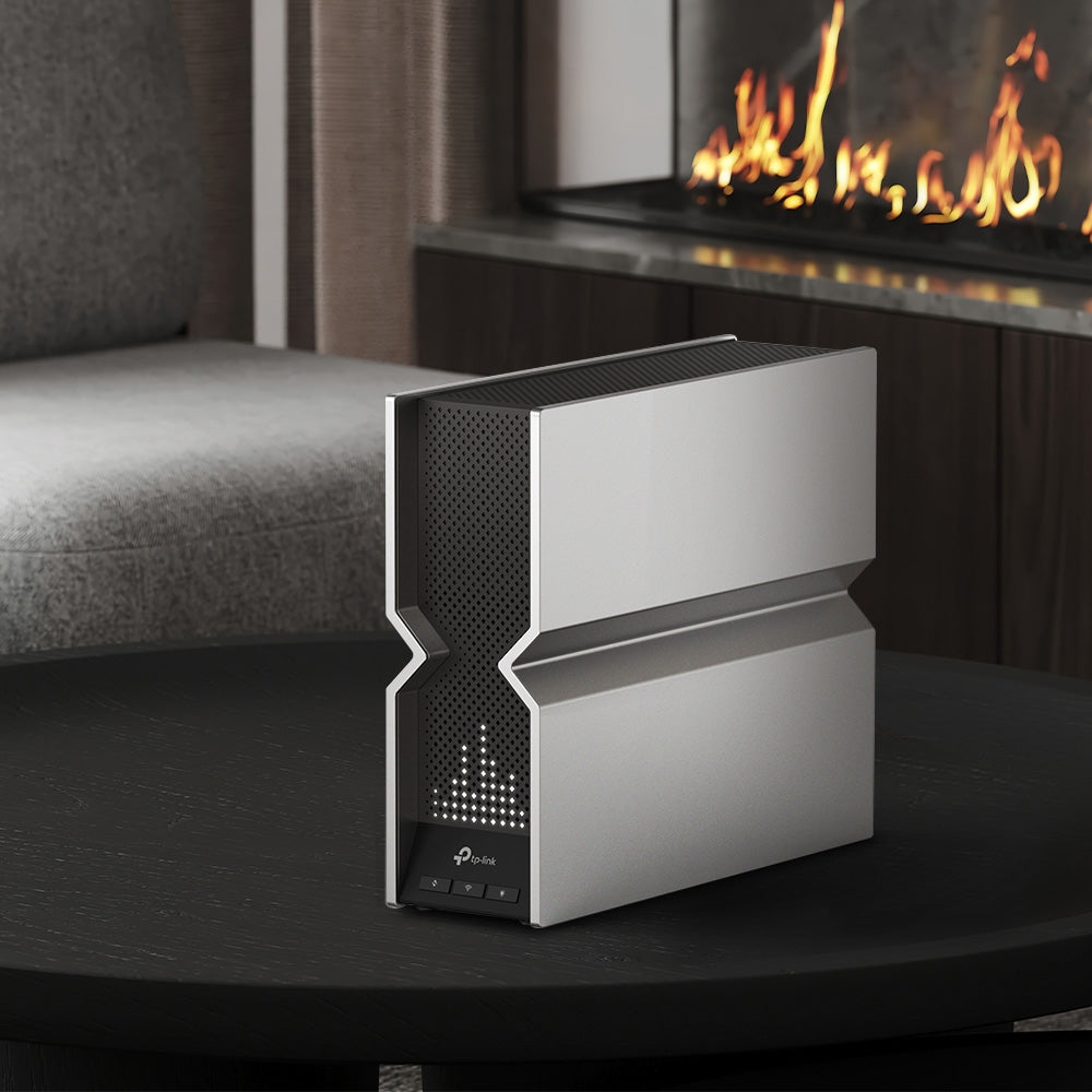 TP-Link Archer BE800 เราเตอร์ Wi-Fi 7 BE19000 Tri-Band Wi-Fi 7 Router เพลิดเพลินกับการสตรีมวิดีโอ 4K/8K และเล่นเกม AR/VR ที่เหนือกว่า