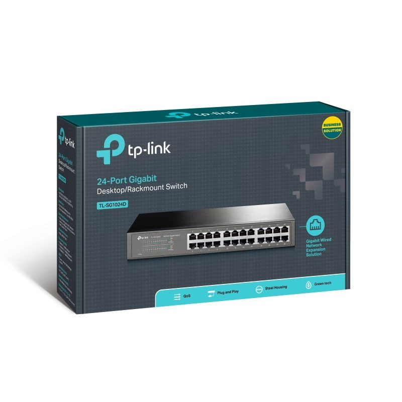 TP-Link TL-SG1024D 24-Port Gigabit Desktop/Rackmount Switch